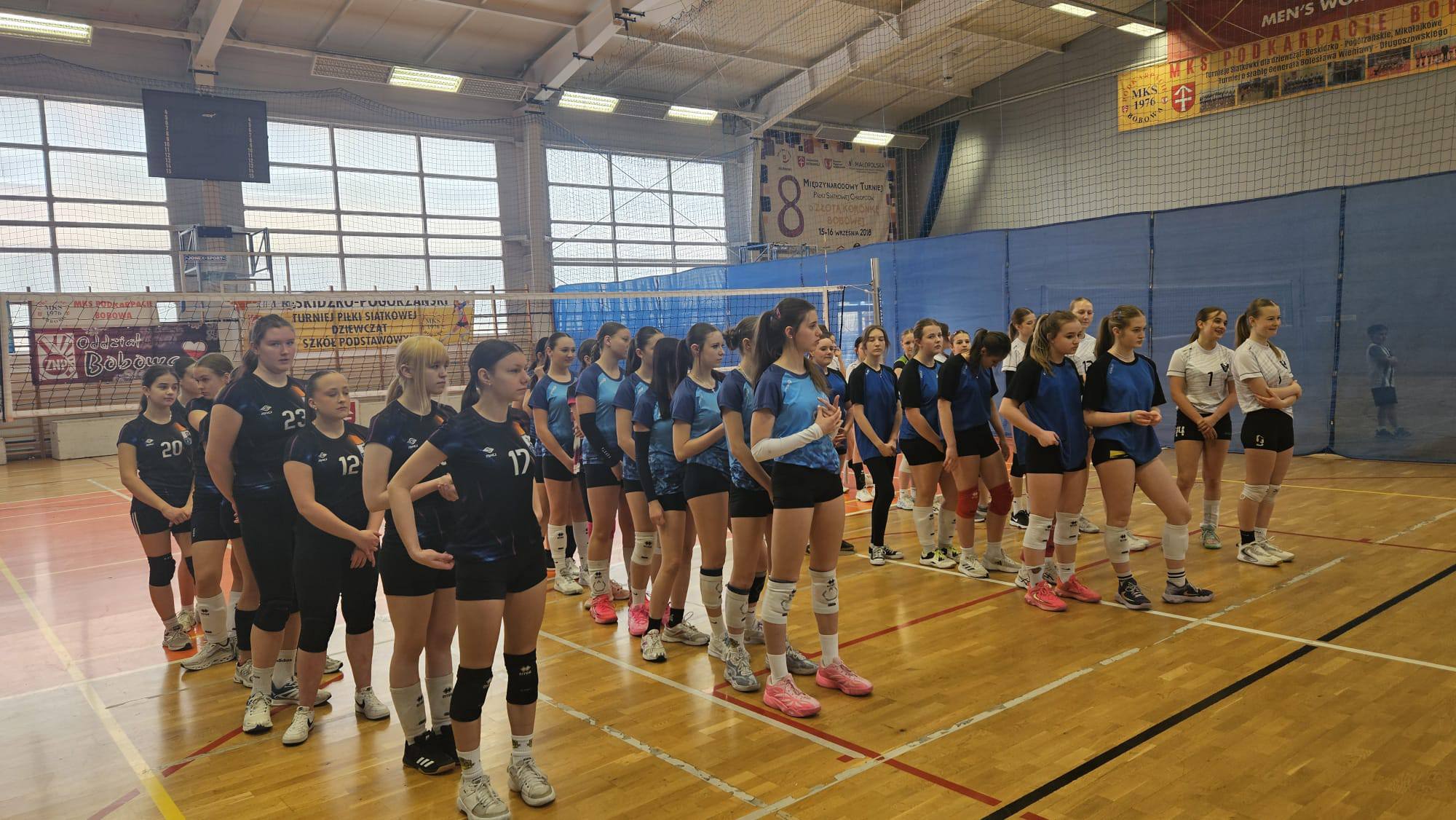 Półfinały województwa w piłce siatkowej dziewcząt