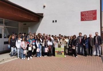 Rewizyta uczniów i nauczycieli  szkoły podstawowej Wolkerova w Bardejowie